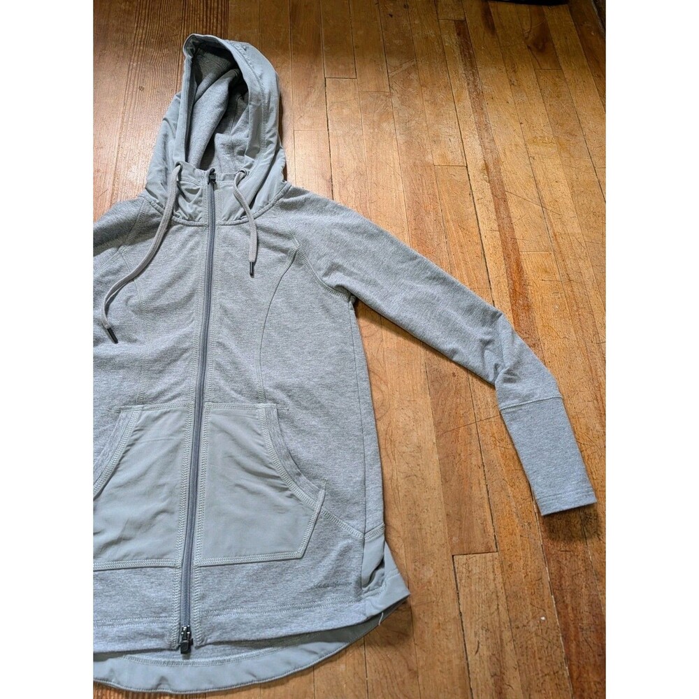 Eddie Bauer First Ascent Women's Gray Full Zip Hoodie Jacket Size XS